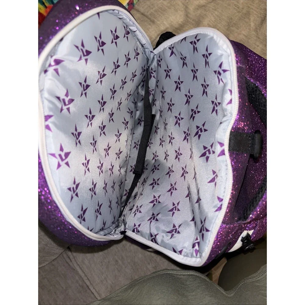 FULL SIZE Dream Bag Sequin Amethyst Purple Rebel Athletic Backpack MSRP $138 Cat